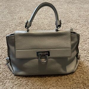 EUC! RARE! Salvatore‎ Ferragamo Grey Satchel